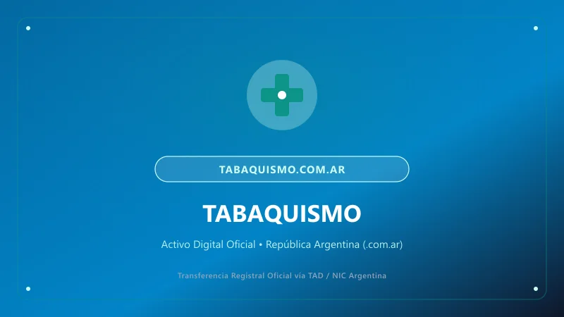Composición visual de Tabaquismo para el portal tabaquismo.com.ar